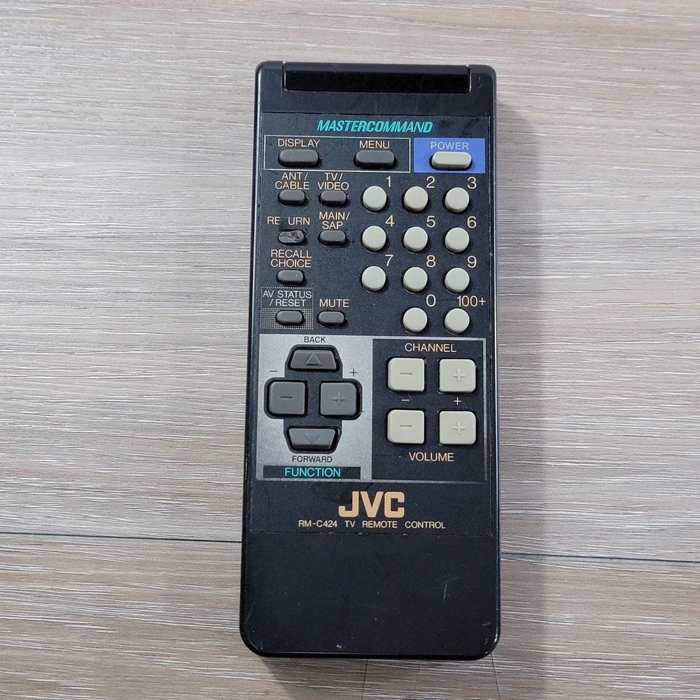 JVC RM-C424 TV Remote Control OEM - Picture 1 of 4